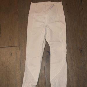 RARE White lululemon leggings!